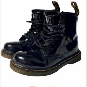 Toddler 1460 Patent Leather Zip Up Dr. Martens